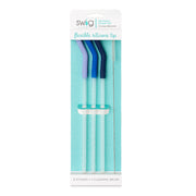 Mega Mug Reusable Straw Set  Swig Life Hydrangea/Royal/Navy  