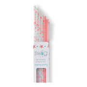 Reusable Straw Set  Swig Life Starfish  