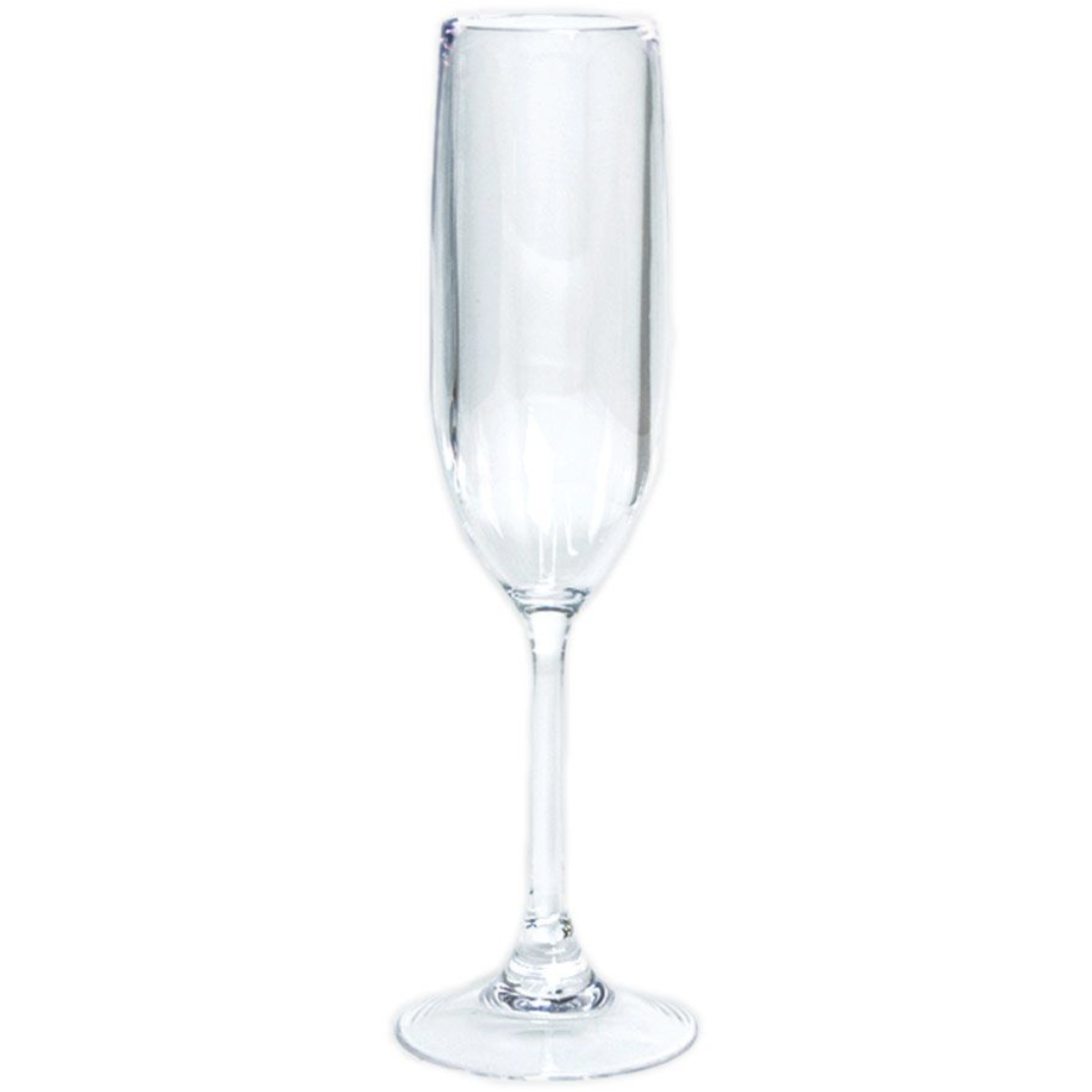 Acrylic Champagne Flute - Clear  Caspari   