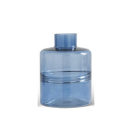 Blue Glass Vases - Tapered Neck  K&K Wide  
