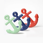 Anchors Aweigh Rubber Dog Toy (Large) - Mint  Waggo   