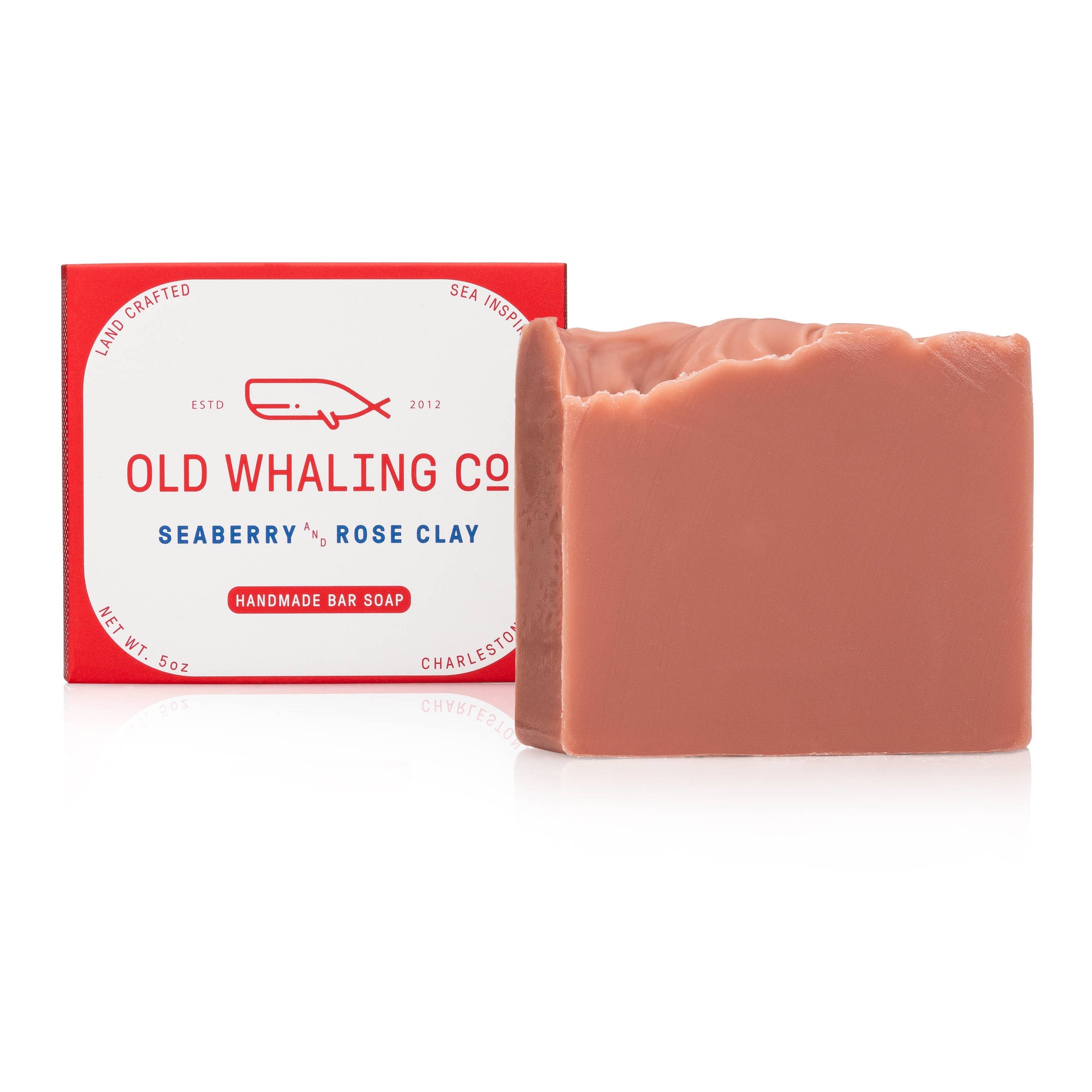 Seaberry & Rose Clay Bar Soap  Old Whaling Company   