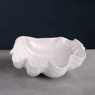 VIDA Ocean Shell Large Bowl (White) BOWL Beatriz Ball   