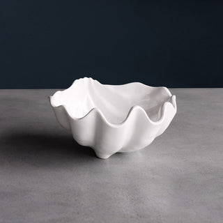 VIDA Ocean Shell Small Bowl (White) BOWL Beatriz Ball   