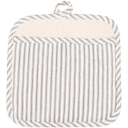 KAF Home Metro Stripe Terry Lined Pot Mitt  KAF Home   