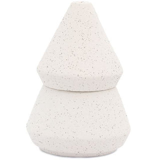 Cypress & Fir Holiday Speckle Tree Stack Small - White  Paddywax   