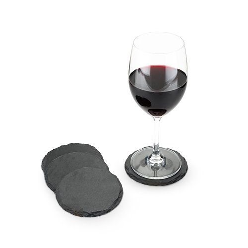 Circle Slate Coaster TRUE