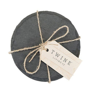 Circle Slate Coaster TRUE