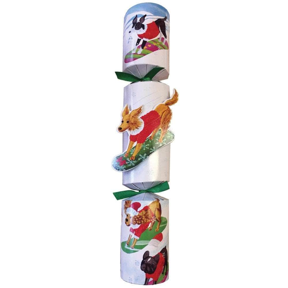 Christmas Cracker - Off Leash Dogs - Individual Pet Favor  Caspari   