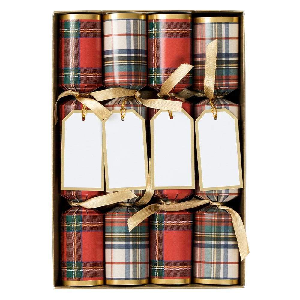 Stewart Tartan - Christmas Crackers  Caspari   