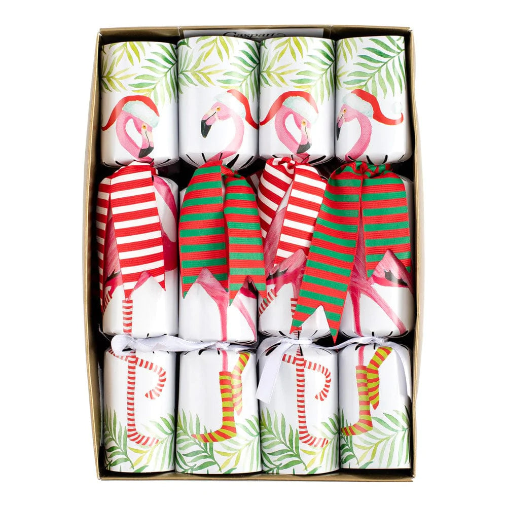 Christmas Cracker - Christmas Flamingos  Caspari   