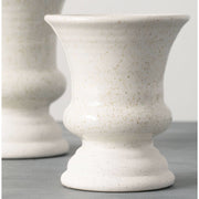 Cream Urn Vases Set/2  Sullivans   
