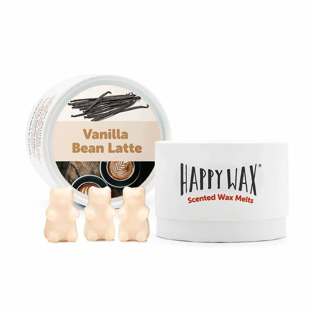 Vanilla Bean Latte Wax Melts  Happy Wax   