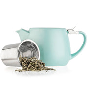 Pluto Turquoise Porcelain Teapot 18.2oz  TEALYRA   
