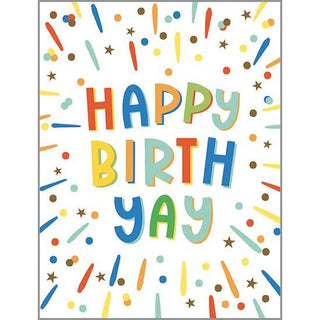 Birthday Card - Happy Yay  GINA B DESIGNS   