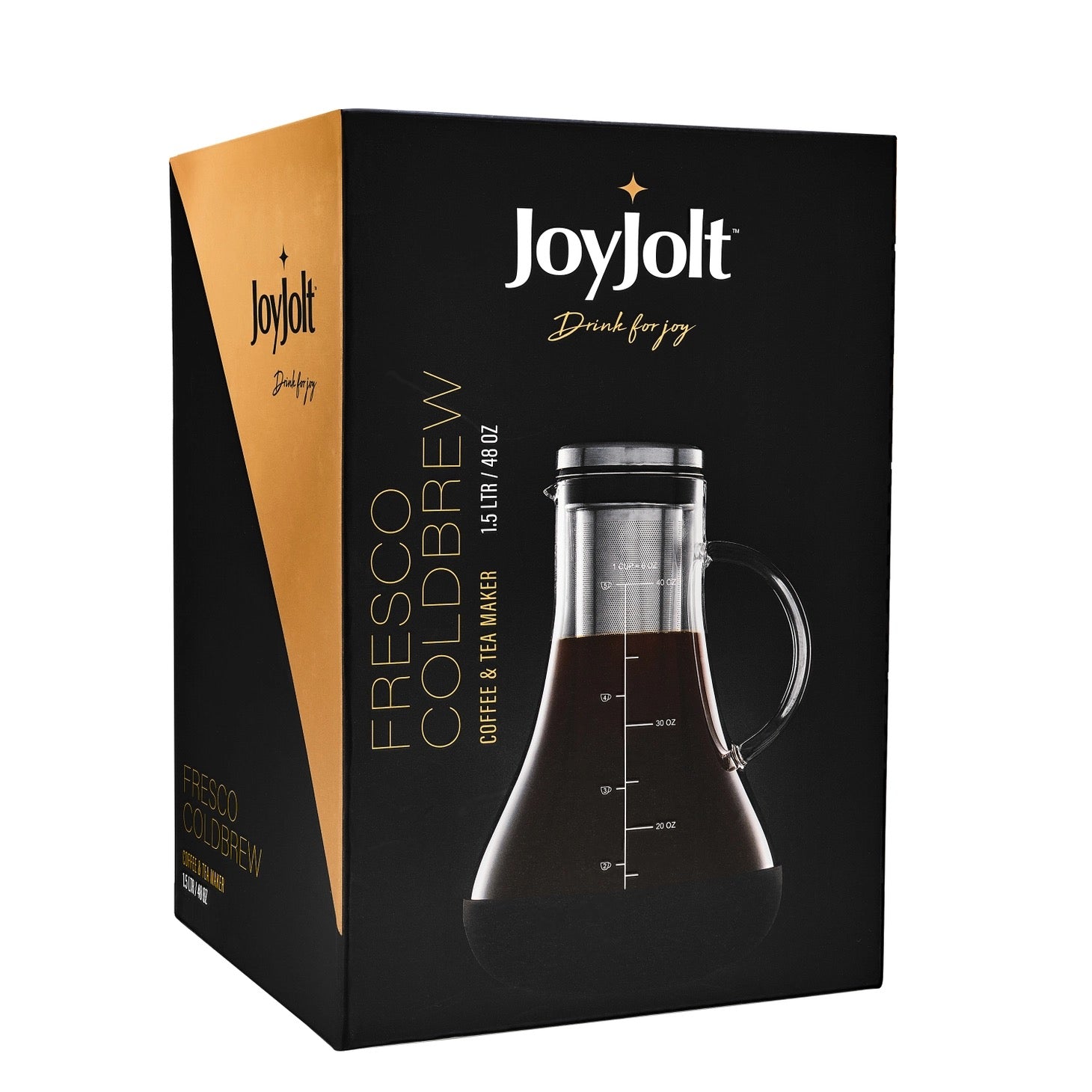 Fresco Cold Brew Coffee Maker,  48 Oz  JoyJolt   