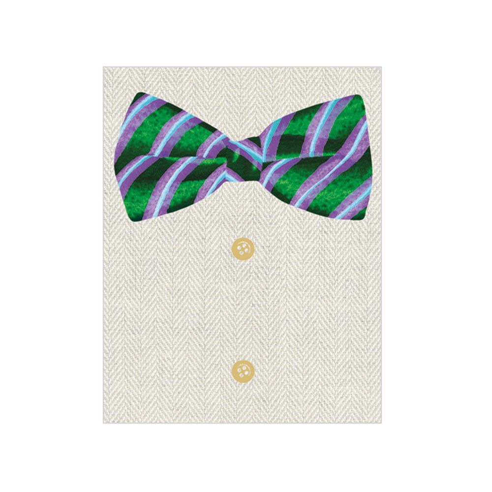 Bow Tie - Enclosure Card  Caspari   