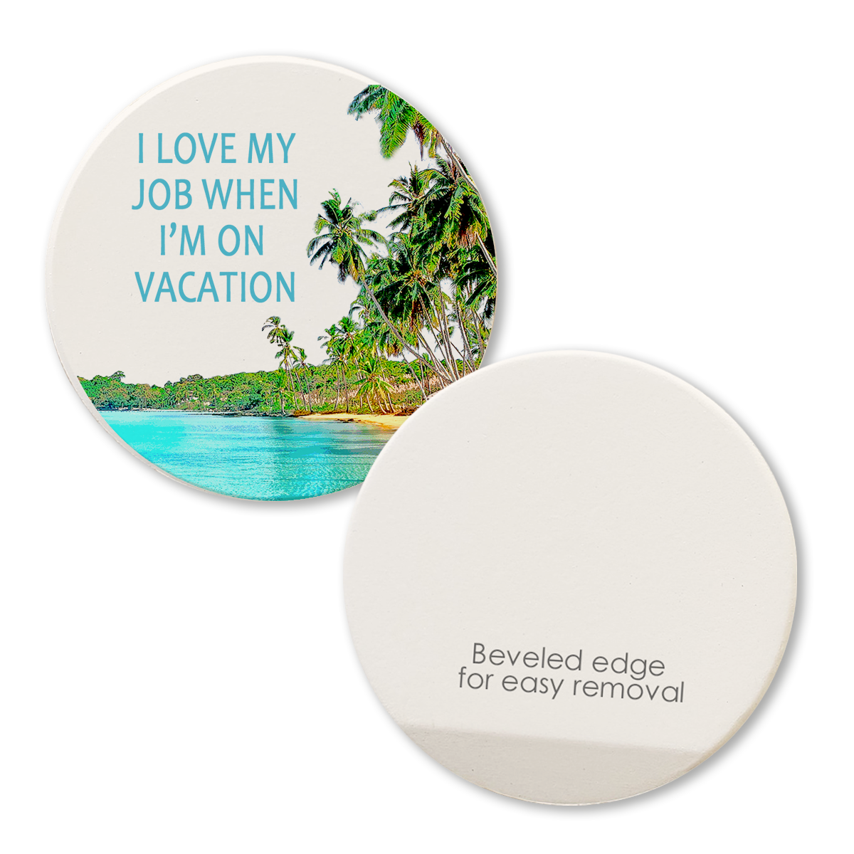 Car Coaster I Love My Job  Tipsy Coasters & Gifts   