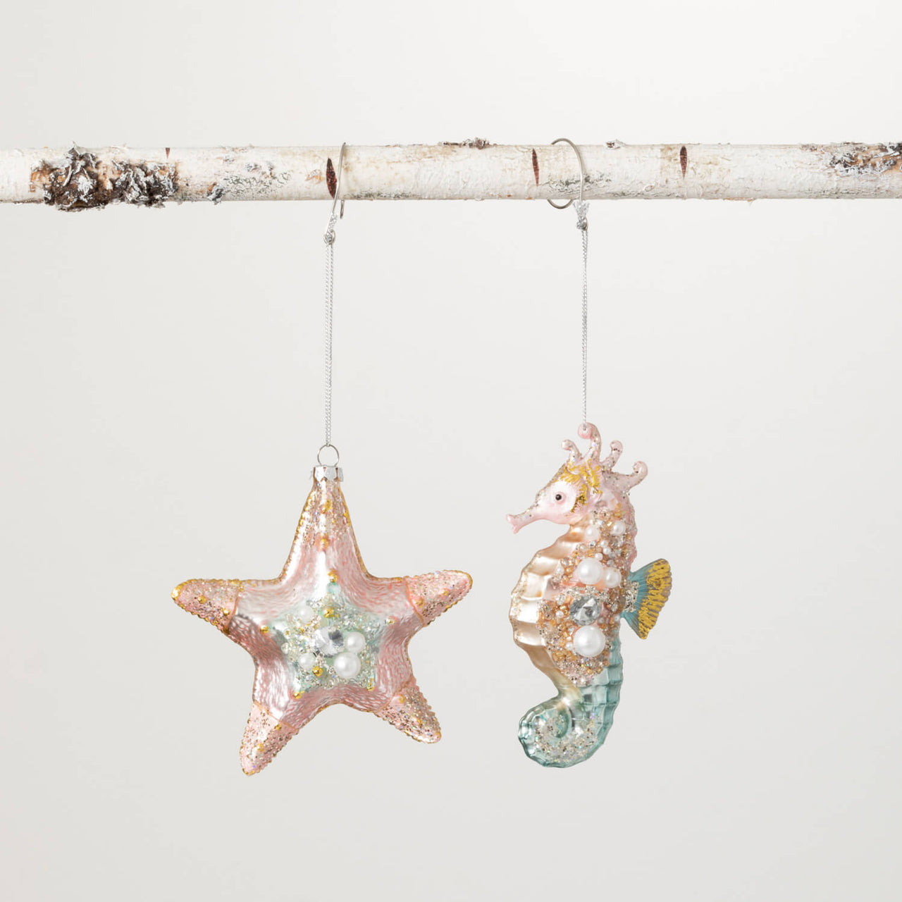 Starfish & Seahorse Ornament  Sullivans   