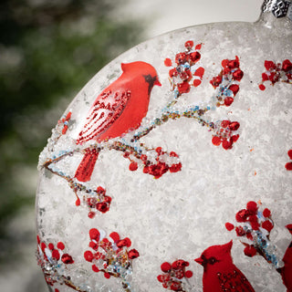 Cardinal Disk Ornament Sullivans Home Decor