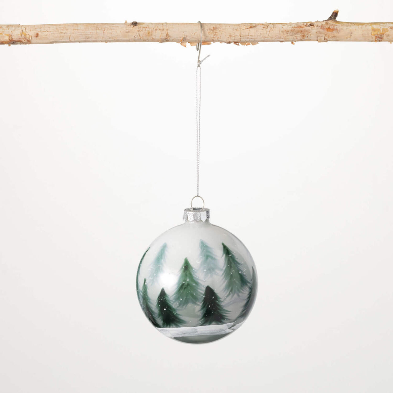 Tree Design Ball Ornament  Sullivans   