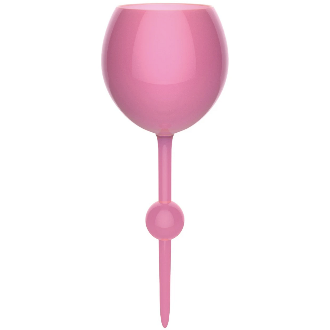 Pink Sunset Acrylic Floating Wine Glass  Beachware   
