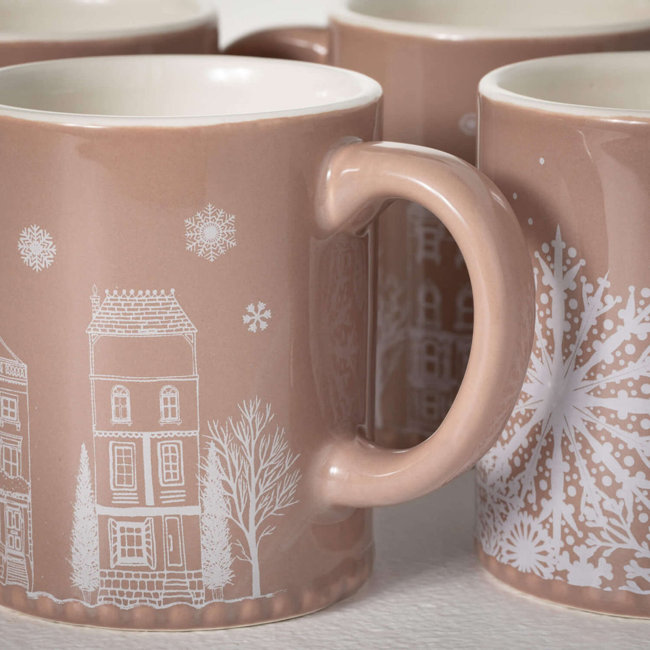 Snowflake/Village Mug - Individual  Sullivans   
