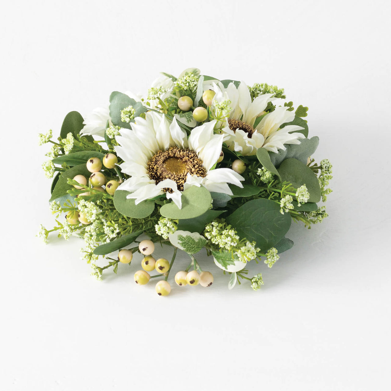 Sunflower & Eucalyptus 1/2 Orb  Sullivans   
