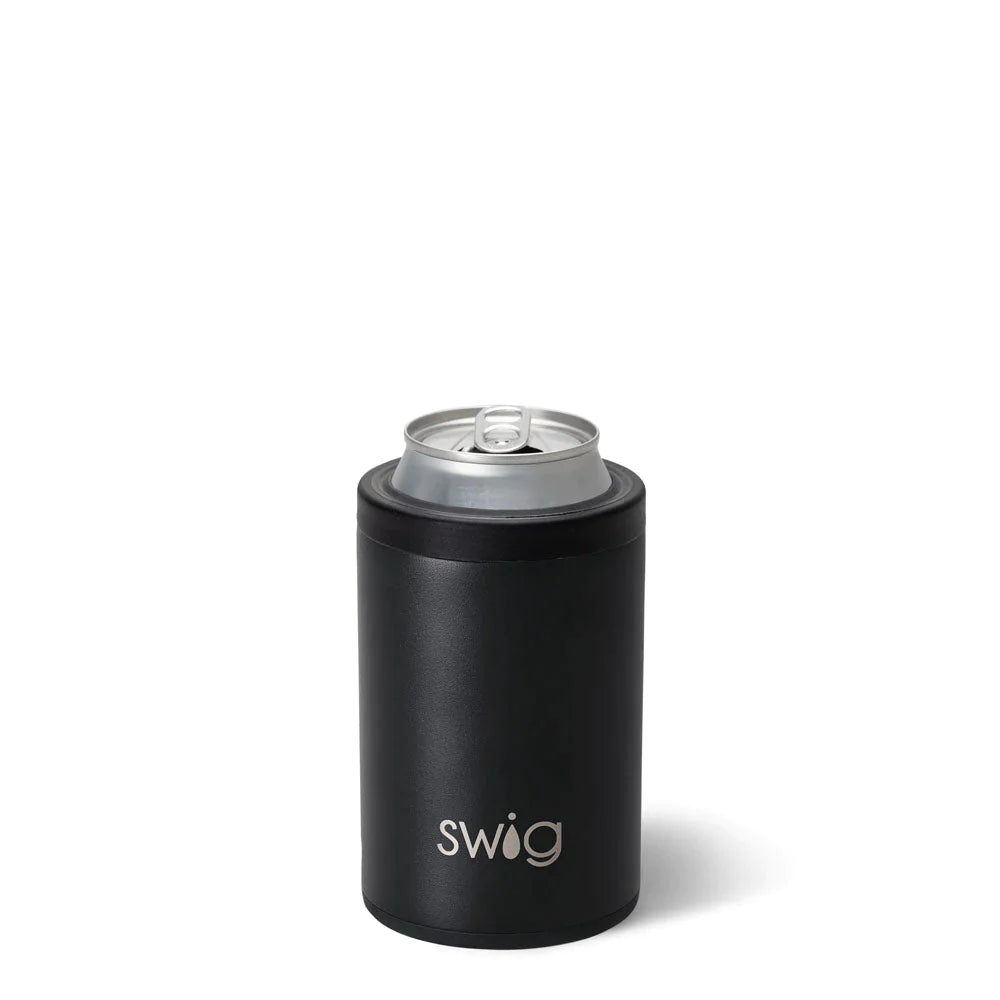 Can/Bottle Cooler - Black  Swig Life   